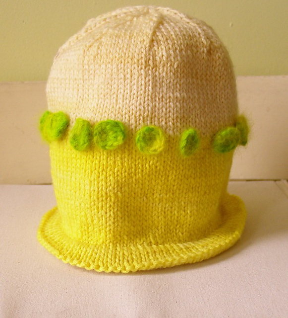 Angora Dots Hat