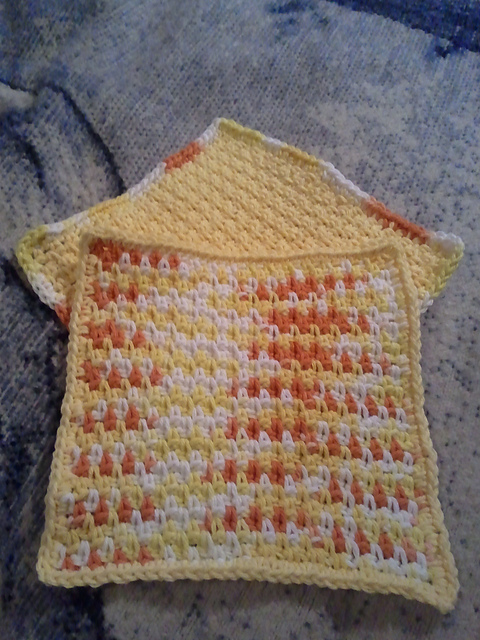 Woven Stitch Dishcloth
