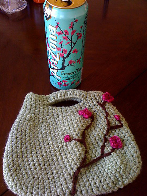 Japanese Blossom Handbag