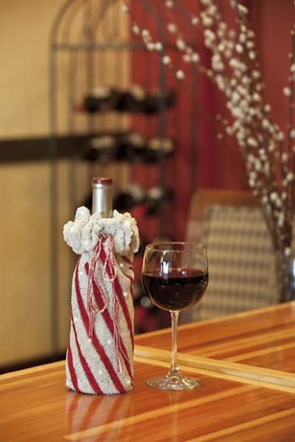 Candy Cane Gift Bag