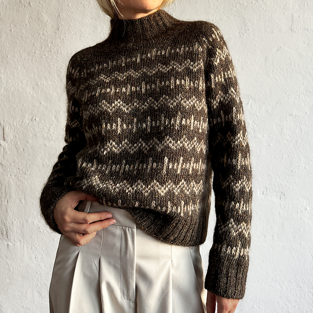 トップス SORIN Wool Blend Heart Cutting Sweater SORIN Wool Blend Heart Cutting Sweater（Solid Staple Sweater