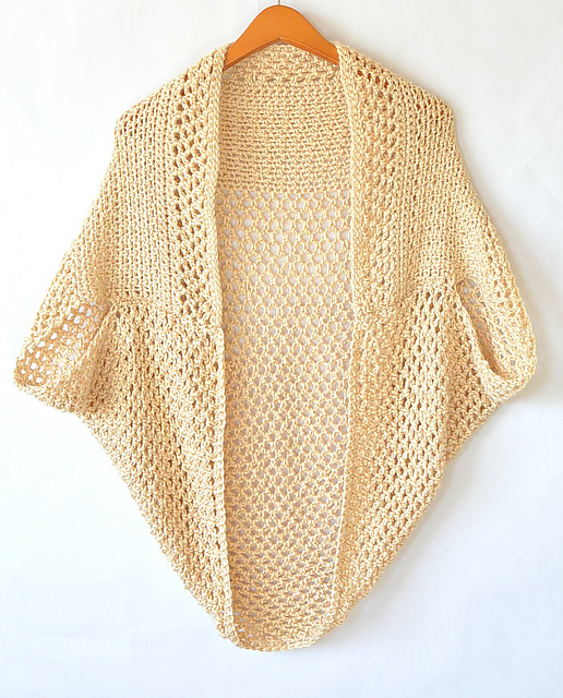 Mod Mesh Honey Blanket Sweater