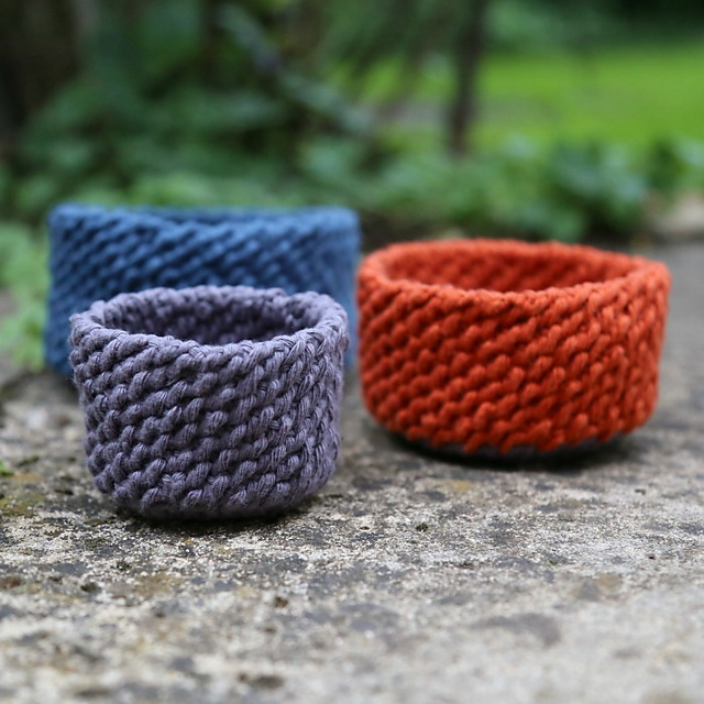 Lobster Tail Crochet Basket