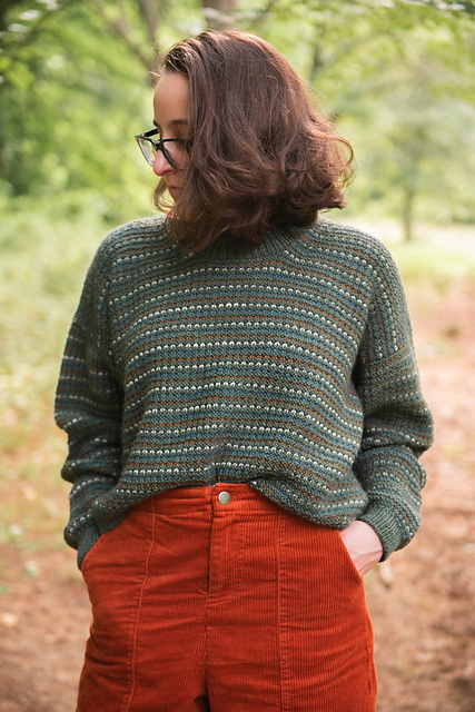 Interthreading Pullover