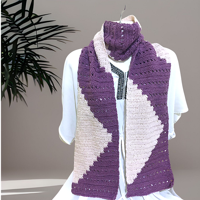 Zig zag scarf