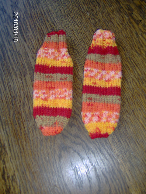 Tweed Worsted Weight Tube Sock