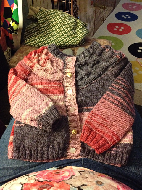 Cable Yoke Cardigans