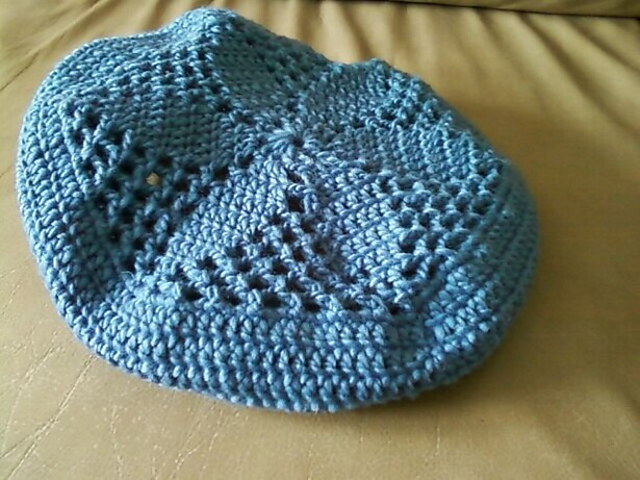 Tea Time Doily Beret