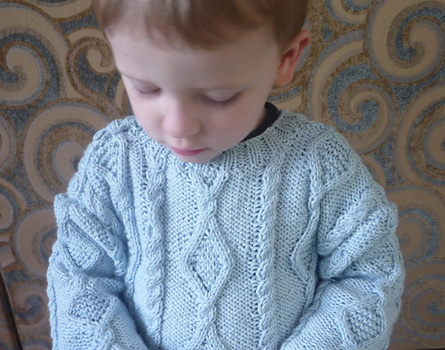 Design B - Cabled Pullover