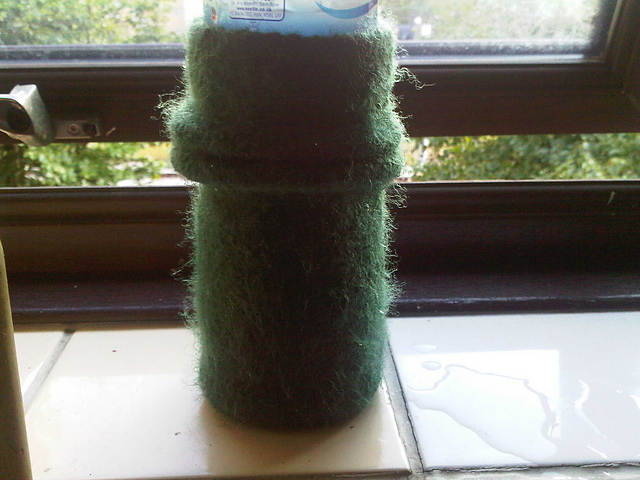 Pleated Vase Sleeve