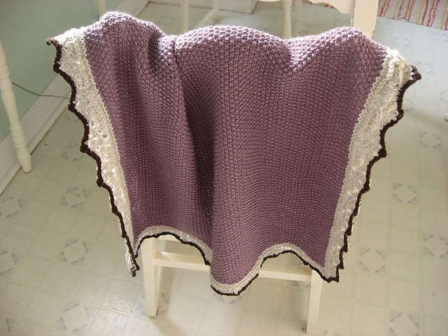 Blanket with Decorative Edge