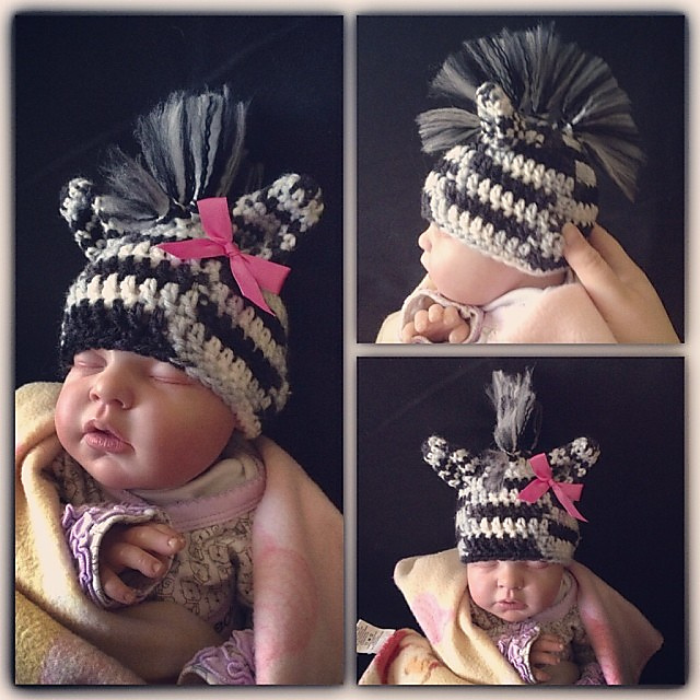 Baby Zebra Hat