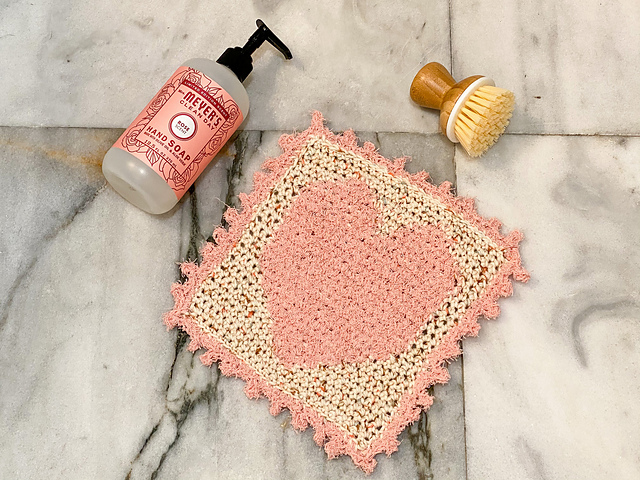 With Love Washcloth