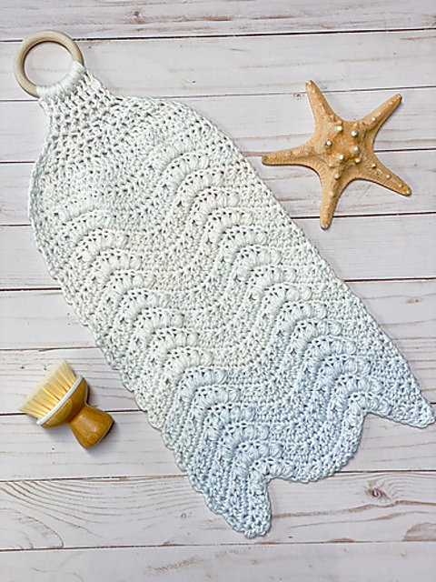 Making Waves Kitchen Towel