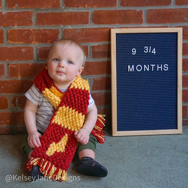 Wizard Lightning Bolt Scarf
