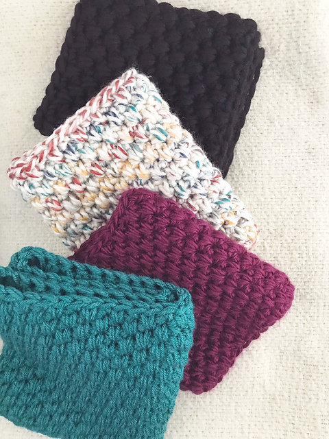 Crochet Quilted Cowl