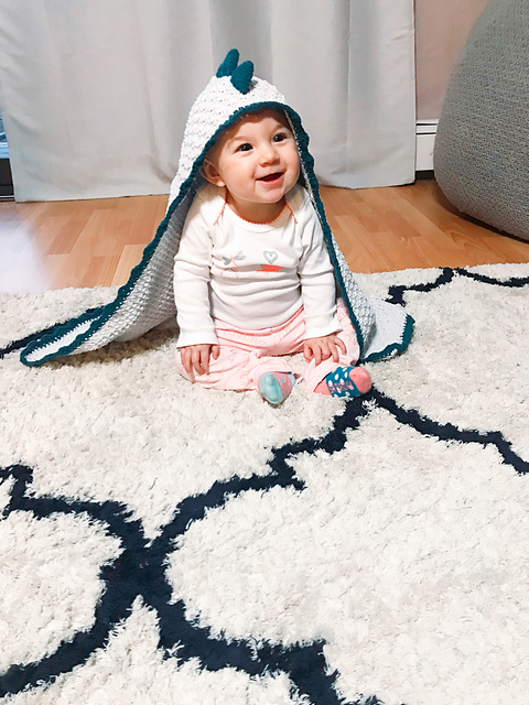 Lil' Chomper Hooded Blanket