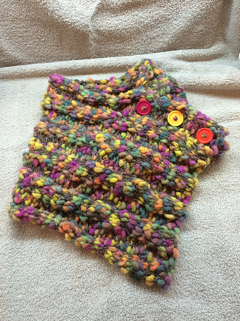 Buttoned Cowl