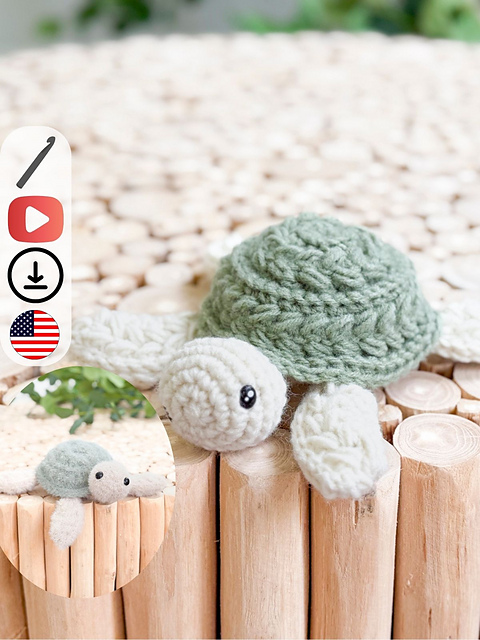 Wheat Stitch™ Turtle