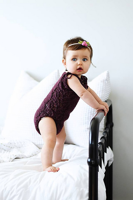 Poinsettia Romper