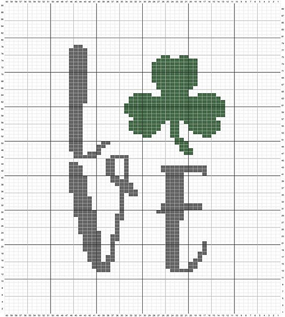 St. Patrick's Shamrock Pillow Cover