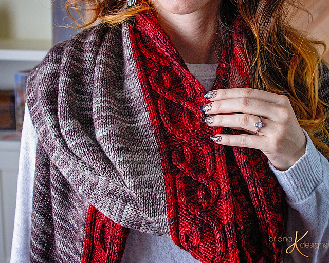 Vine Shawl Knit