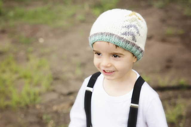 Arrow Beanie Hat Knit