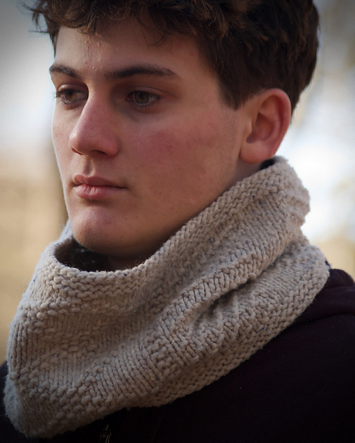 Chunky Gansey Cowl