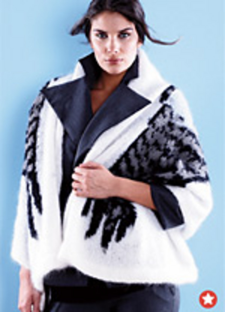 FEATHER STOLE & FEATHER JACKET