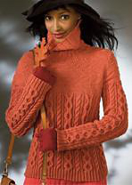 #07 Cable and Guernsey Pullover