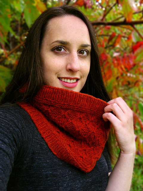 Baltic Amber Cowl