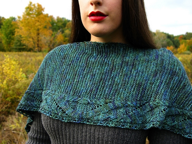 Aguacero Shawl