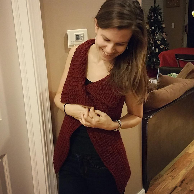Peek-a-Boo Button Wrap — foto 5