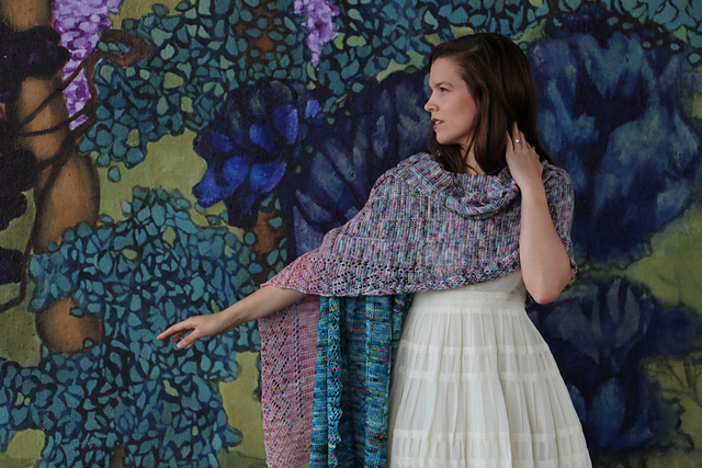 Vapor Trails Shawl
