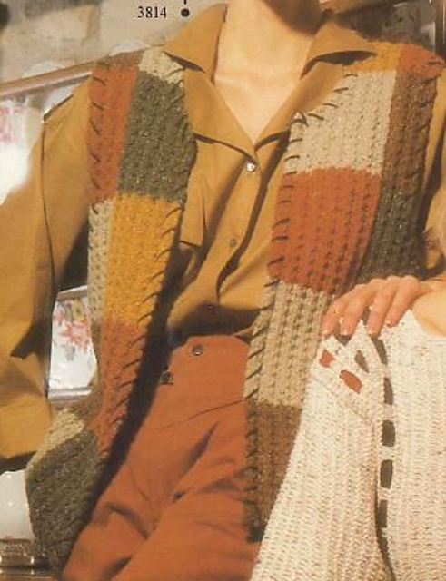 3814 Patchwork waistcoat