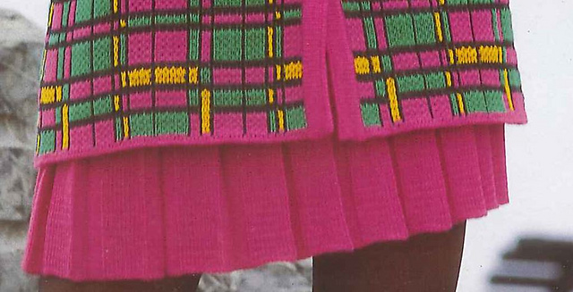 5514 Pleated skirt (match 5513)