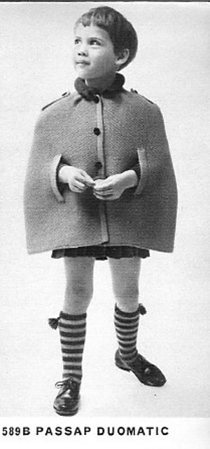 1589B Girl's cape