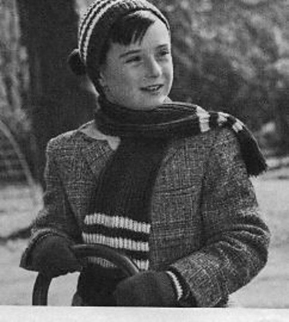 1040/41 Scarf, Mittens & Hat