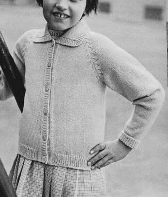 1116 Girl's Cardigan