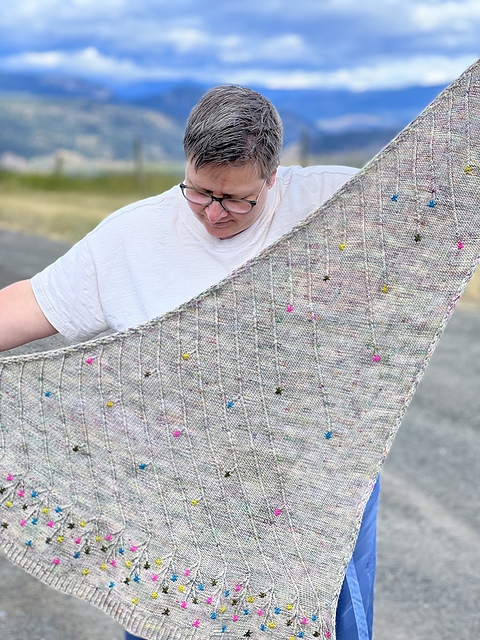 Counting Stars Shawl