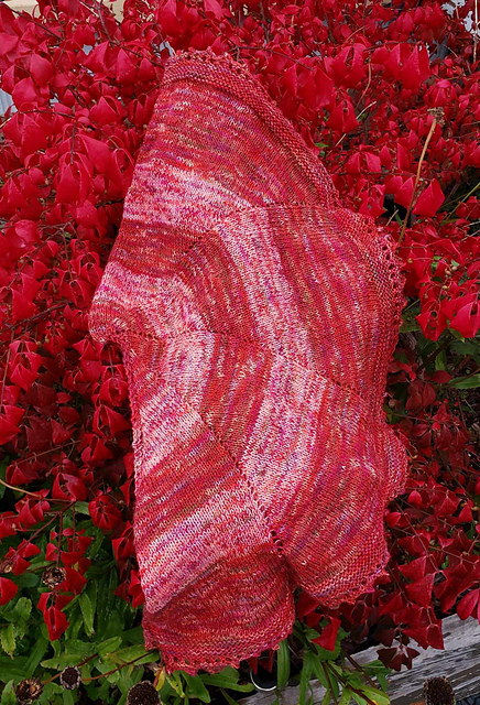 Sawtooth Shawl