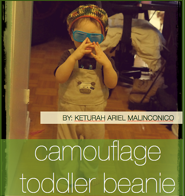 Camouflage Toddler Beanie