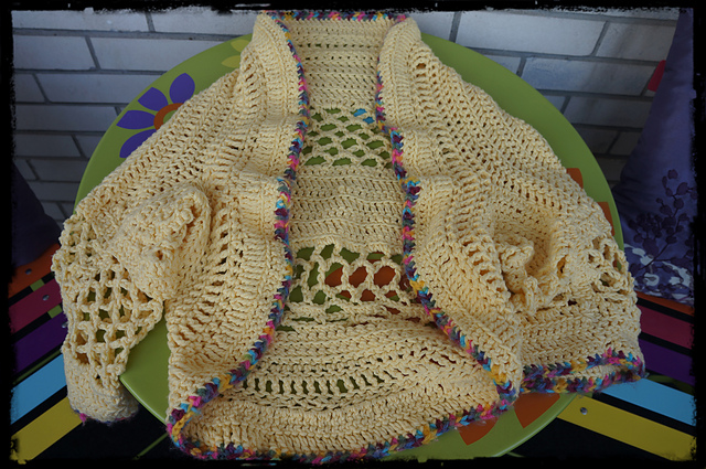 Summer Mesh Shrug
