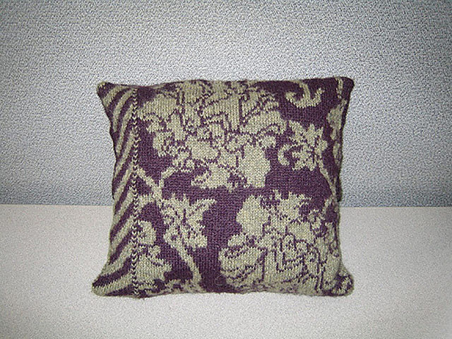 Tropical Brocade Cushion
