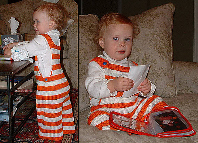 Candy Stripes Overalls
