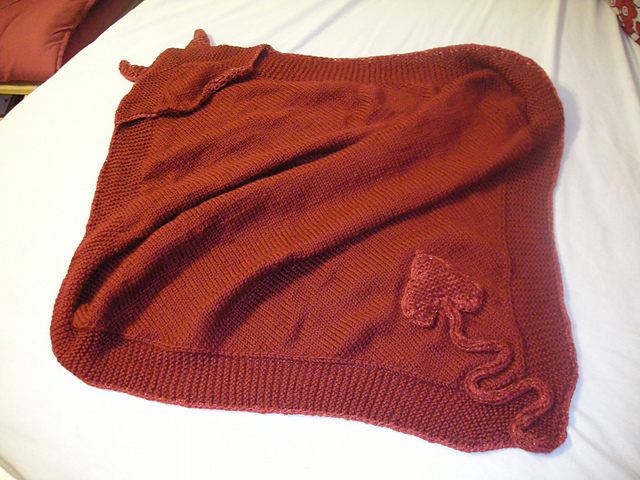 Devil baby blanket