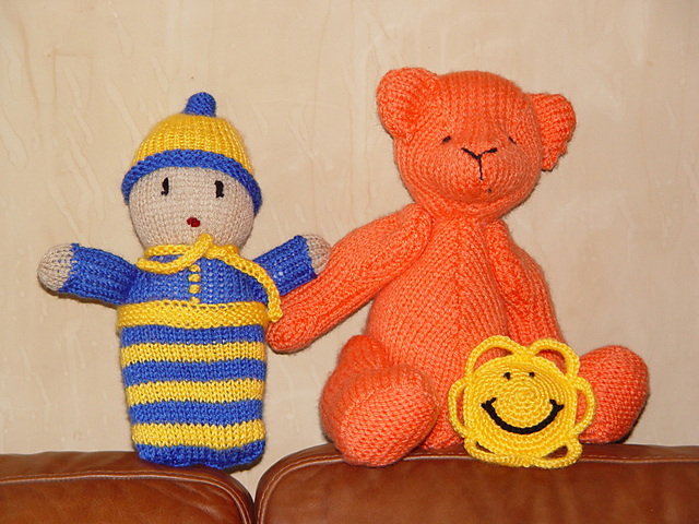 Knitted Teddy Bear