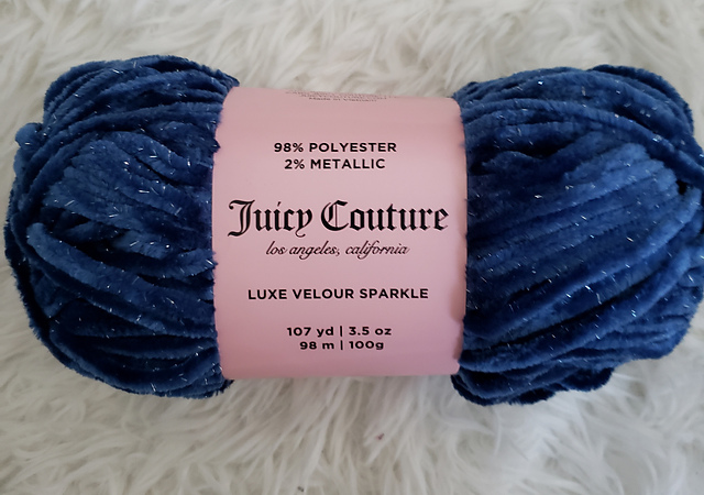 Ravelry: Juicy Couture Luxe Velour Sparkle