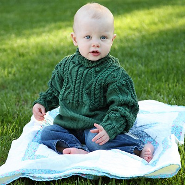 Child's Forest Pullover