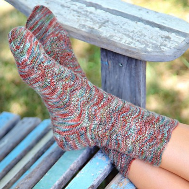 Pinecone Socks